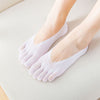 5Pair Women Five Toe Boat Socks Spring Summer Breathable Short Sock Female Ladies 5 Finger Cotton Invisible Socks For Woman